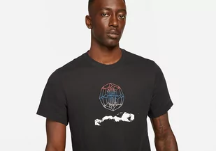 Nike Kyrie Irving Dri-Fit Logo Tee Black - Koszulki męskie - miniaturka - grafika 1