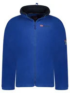 Odzież trekkingowa męska - Geographical Norway Kurtka polarowa "Tamazonie" w kolorze niebieskim - miniaturka - grafika 1