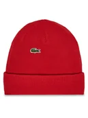 Czapki damskie - Lacoste Czapka RB0003 Czerwony - miniaturka - grafika 1