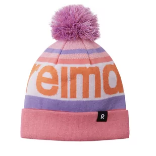 Dziecięca czapka zimowa Reima Taasko sunset pink - 48/50 cm - Czapki dla dzieci - miniaturka - grafika 1