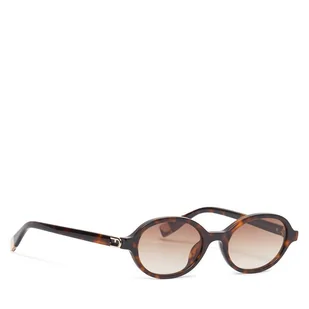 Okulary przeciwsłoneczne Furla Sunglasses WD00154-A.0116-1443S-4-401-20-CN-D Brązowy - Okulary przeciwsłoneczne - miniaturka - grafika 1