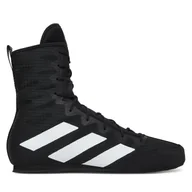Kimona, stroje i obuwie - Buty bokserskie adidas Box Hog 4 JS4684 Czarny - miniaturka - grafika 1
