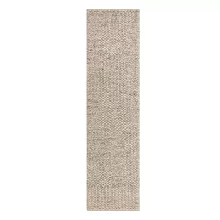 Jasnoszary chodnik wełniany Flair Rugs Minerals, 60x230 cm - Dywany - miniaturka - grafika 1
