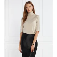 Bluzki damskie - Max Mara Leisure Wełniany golf | Regular Fit - miniaturka - grafika 1