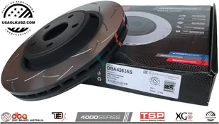 Przednia tarcza hamulcowa 350mm DBA seria 4000 T3 Dodge Durango 2011- - Tarcze hamulcowe - miniaturka - grafika 2