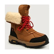 Botki damskie - UGG Skórzane trapery ADIRONDACK shearling zamsz - miniaturka - grafika 1