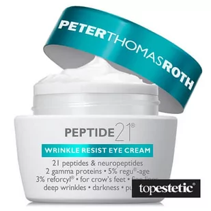 Peter Thomas Roth Peptide 21 Wrinkle Resist Eye Cream Przeciwzmarszczkowy peptydowy krem pod oczy 15 ml - Kosmetyki pod oczy - miniaturka - grafika 1