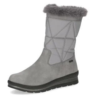 Caprice Damskie ciepłe buty 9-26404-43, modne kozaki, Grey Comb, 38,5 EU, Grey Comb, 38.5 EU - Kozaki damskie - miniaturka - grafika 1