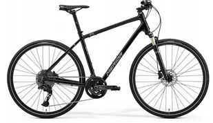 Rower crossowy Merida CROSSWAY 700 M(51) GLOSSY BLACK(SILVER) - Rowery - miniaturka - grafika 1