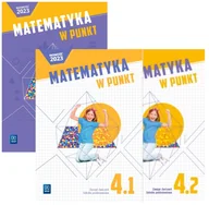 Podręczniki dla szkół podstawowych - Pakiet Matematyka w punkt. Szkoła podstawowa. Klasa 4. Podręcznik Zeszyt ćwiczeń. Część 1-2 - Aleksandra Szklarska, Elżbieta Mrożek, - miniaturka - grafika 1