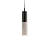 Lampy sufitowe - QAZQA Nowoczesna czarna lampa wisząca do systemu szynowego 1-fazowego - Iconic Lloyd - miniaturka - grafika 1