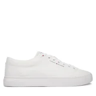 Trampki męskie - Tenisówki Tommy Hilfiger Harlem Core Ii FM0FM05817 Biały - miniaturka - grafika 1