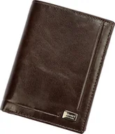 Portfele - Rovicky Portfel męski skórzany Rovicky NoSize - miniaturka - grafika 1