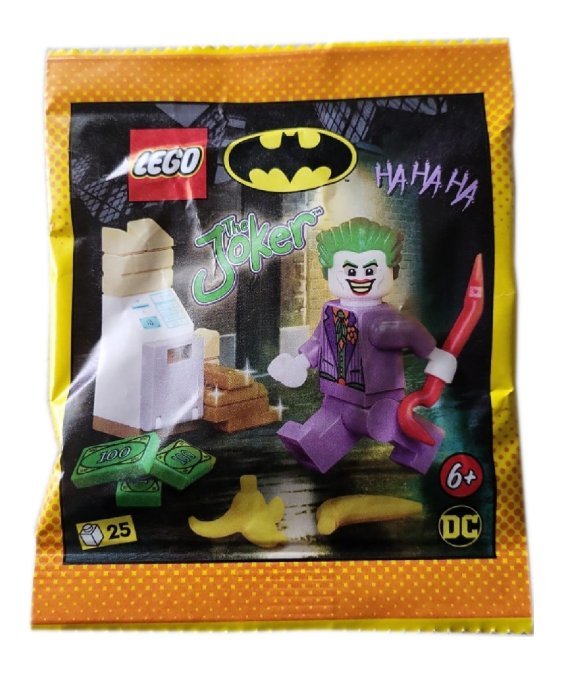 Zestaw LEGO Super Heroes – The Joker with ATM #212405 polybag klocki foilpack