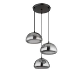 Lampy sufitowe - Globo 15743-3HR - Żyrandol na lince JELLA 3xE14/40W/230V - miniaturka - grafika 1