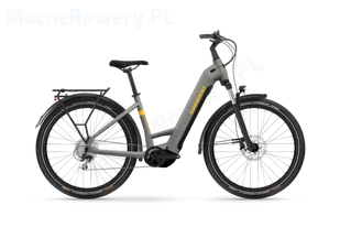 Winora Yucatan X8 Low Szary 2023 - Rowery elektryczne - miniaturka - grafika 1