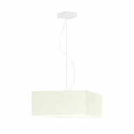 Lampy sufitowe - Żyrandol do salonu SANGRIA - kolor ecru - miniaturka - grafika 1