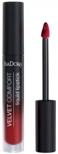IsaDora Pomadka Velvet Comfort nr 64 Cranberry Love 4 ml - Szminki - miniaturka - grafika 2