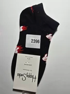 Skarpetki męskie - Kolorowe skarpety Happy Socks stopki unisex rozmiar 36-40 (2396) - miniaturka - grafika 1