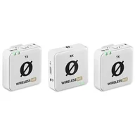 Mikrofony komputerowe - Mikrofon RODE Wireless ME Dual Biały WIMEDUALW - miniaturka - grafika 1