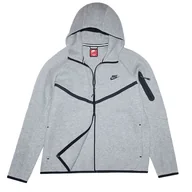 Bluzy męskie - Bluza męska Nike Tech Fleece Windrunner Full-Zip HV0949-063 - szara - miniaturka - grafika 1