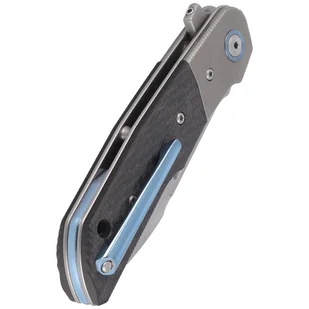 Nóż składany MKM Clap Carbon Fiber, Satin M390 by Bob Terzuola (MK LS01-CT) - Noże - miniaturka - grafika 6