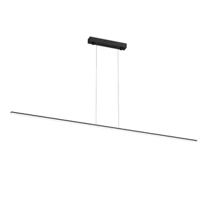 Wisząca lampa nad wyspę Slim 5001 BROSline LED 12W 4000K listwa czarna - Lampy sufitowe - miniaturka - grafika 1