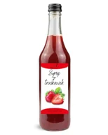 Syropy i koncentraty owocowe - Syrop Truskawkowy 500 ml Naturalny Owocowy Aromat - miniaturka - grafika 1