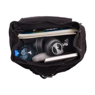 Plecaki - Duży plecak męski czarny PAOLO PERUZZI GA464 - miniaturka - grafika 1