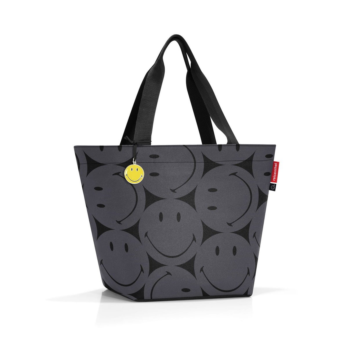 Torba SHOPPER M, smiley® grey, Reisenthel