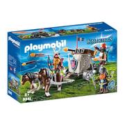 Klocki - Playmobil Knights ZAPRZĘG KUCYKÓW Z BALISTĄ KRASNOLUDÓW 9341 - miniaturka - grafika 1