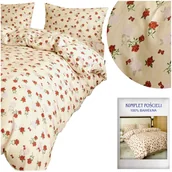 Pościel - Pościel 200 x 220 3cz Satyna Bawełniana nr A1824 - miniaturka - grafika 1