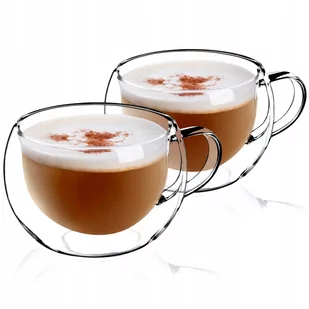 Filiżanka Z Podwójną Ścianką Szklanka 280Ml 2Szt - Szklanki - miniaturka - grafika 1