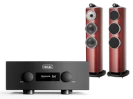 Zestawy stereo - Hegel H600 (czarny) + 804 D4 (rosenut) - miniaturka - grafika 1
