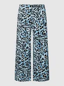 Spodnie damskie - Kuloty z zakładkami w pasie model ‘Kate’ - miniaturka - grafika 1