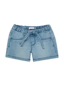 Spodenki dla niemowląt - Noppies Szorty dżinsowe "Orencio" w kolorze niebieskim - miniaturka - grafika 1