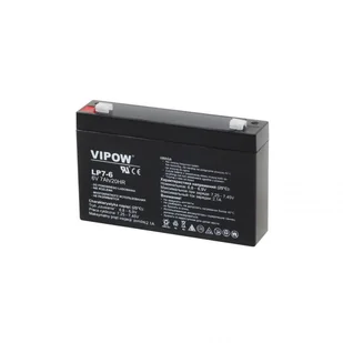 Vipow akumulator żelowy AGM 6V 7Ah - Akumulatory ogólnego zastosowania - miniaturka - grafika 2