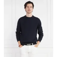 Swetry męskie - HUGO Sweter Stoppo | Comfort fit - miniaturka - grafika 1