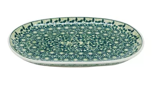 Ceramiczna półmisek średni Ceramika Bolesławiec - Miski i półmiski - miniaturka - grafika 1