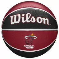 Koszykówka - Piłka do koszykówki Wilson NBA Team Miami Heat Ball rozmiar 7 - miniaturka - grafika 1