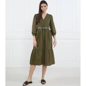 Sukienki - Liu Jo Sukienka z paskiem - miniaturka - grafika 1