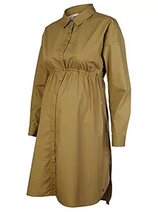 ESPRIT Maternity Sukienka damska Wvn Ls, Khaki Green - 350, 40 - Sukienki ciążowe - miniaturka - grafika 1