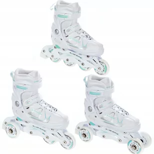 Rolko-Wrotki 3w1 Raven Spirit White/Mint 37-40 - Rolki - miniaturka - grafika 1