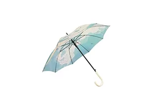 FISURA Wielki Parasol Młodzieżowy Niebieski Automatyczny Parasol z guzikiem Parasolka dla podróżników o średnicy 106 cm - Parasole - miniaturka - grafika 1