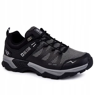 Sportowe Memory Foam Big Star KK174105 Czarne 42 - Buty sportowe męskie - miniaturka - grafika 1