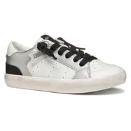 Buty dla dziewczynek - Geox J Gisli Girl A Sneakersy dziewczęce, wielokolorowe, 37 EU - miniaturka - grafika 1