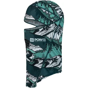 Kominiarka Buff ThermoNet Hinged Balaclava Pow Lau Green - Pozostała odzież narciarska - miniaturka - grafika 1