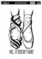 Pasmanteria - Transfer Na Tkaniny, Taniec Rozm. 21X30Cm Ktsb007 - miniaturka - grafika 1