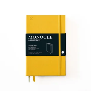 Notatnik z Organizerem Monocle by Leuchtturm1917 Żółty - Notesy i bloczki - miniaturka - grafika 1