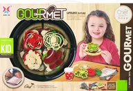 Zabawki AGD - Zestaw kuchenny Fast Food MEGA CREATIVE 501304 - miniaturka - grafika 1